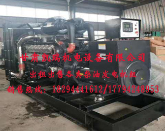 蘭州柴油發電機(jī)組廠家