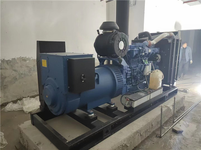平涼欣(xin)雅苑發電機(jī)安裝調試完(wán)成